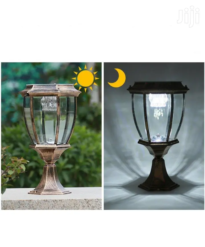Solar Powered Pillar Lights