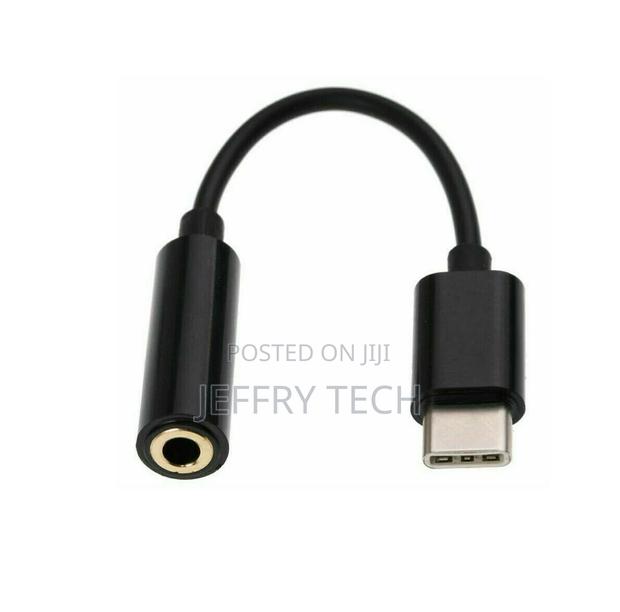 USB Type C to 3.5mm AUX Headphone Adapter Jack Cable for An