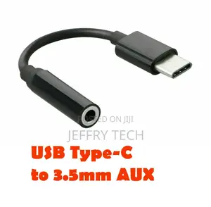 USB Type C to 3.5mm AUX Headphone Adapter Jack Cable for An