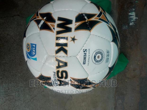 Original Leather Mikasa Football - thumbnail 2