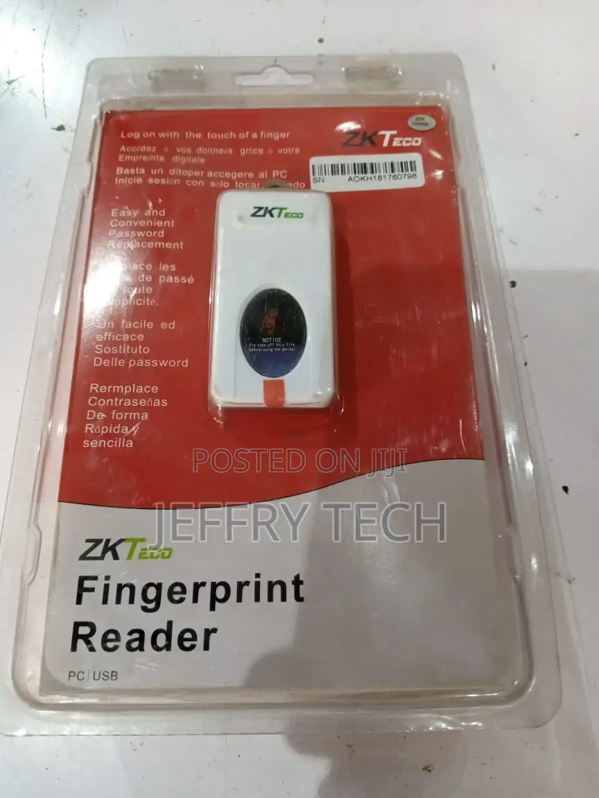 Zkteco ZK9000 Digital Persona USB Bio Fingerprint Reader Sen