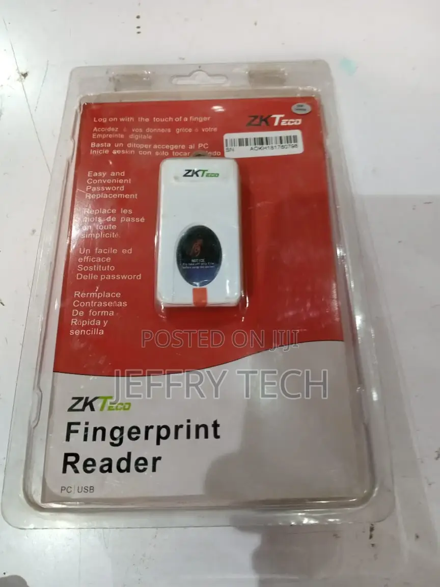 Zkteco ZK9000 Digital Persona USB Bio Fingerprint Reader Sen