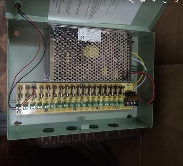 CCTV Camear Power Supply 12v 30 Amps With A Fuse