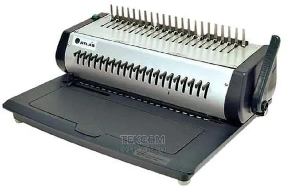 Atlas Electric Plastic Comb Binding Machine - AS-BM2-2115