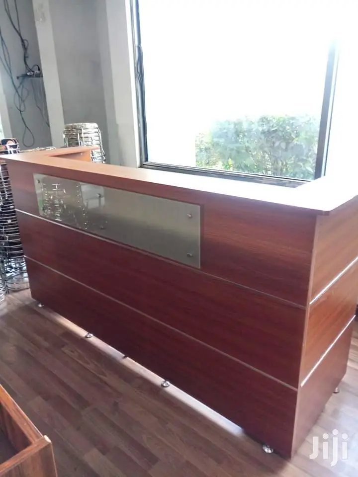 2.2m Brown Reception Table