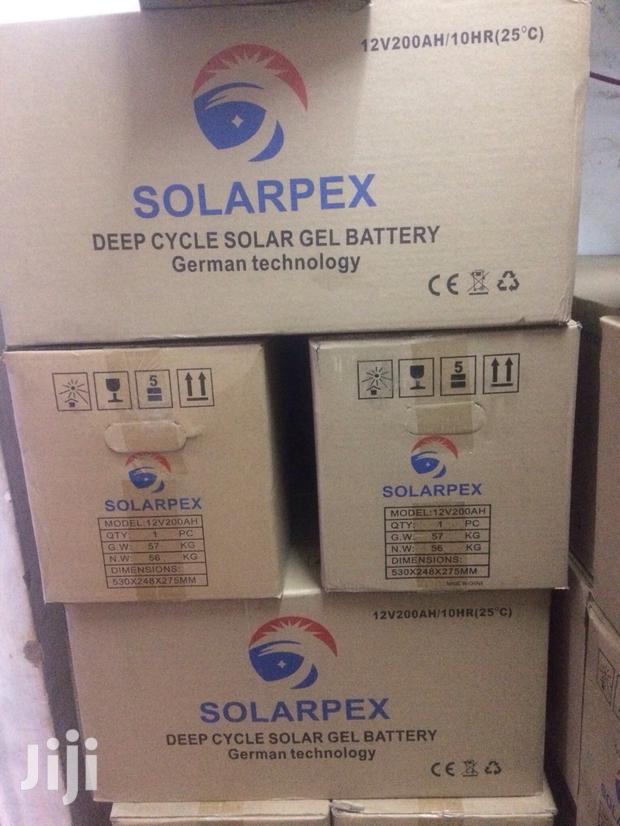 Gel Type Deep Cycle Solar Batteries - thumbnail 2