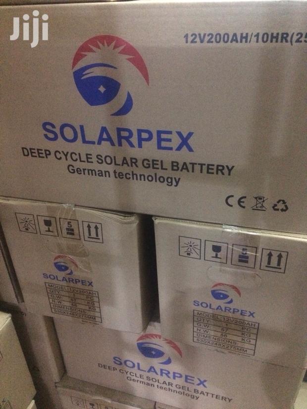 Gel Type Deep Cycle Solar Batteries - thumbnail 3