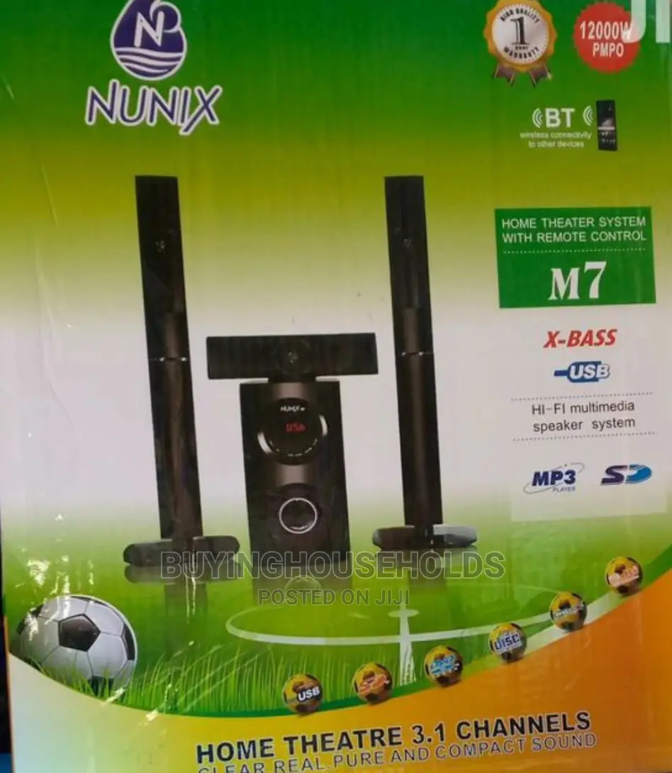 Nunix M1 Tallboys Subwoofer Theatre 3.1ch