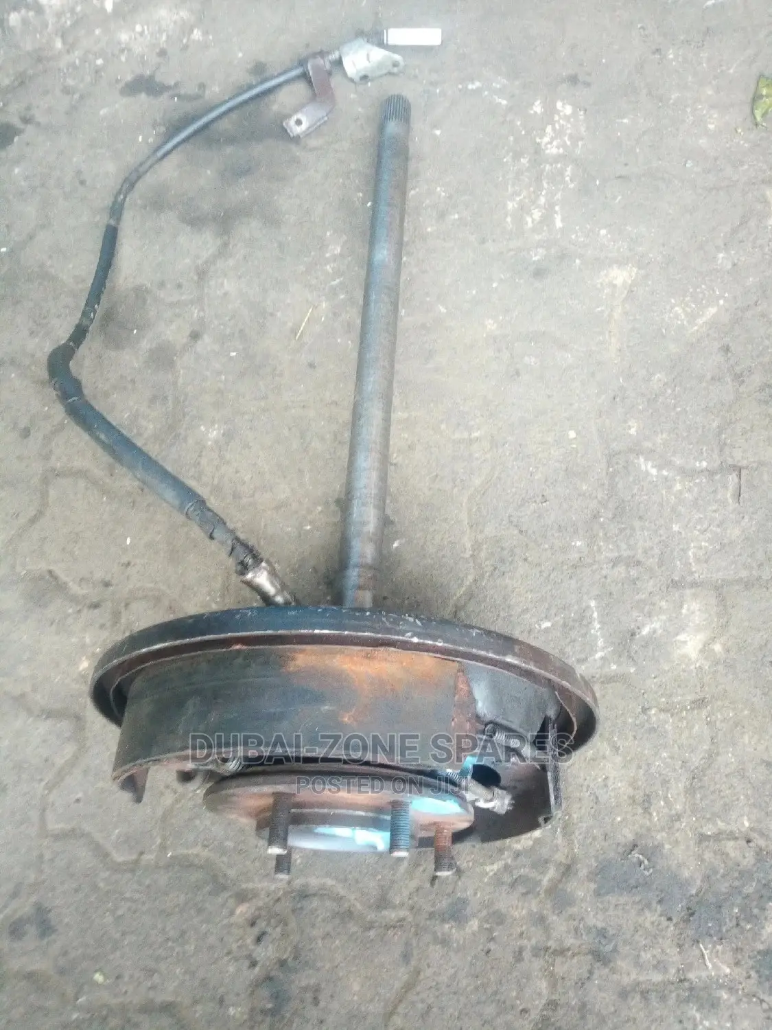 Rear Axle Vigo 4wheel Without Drum Double Single Bearing.