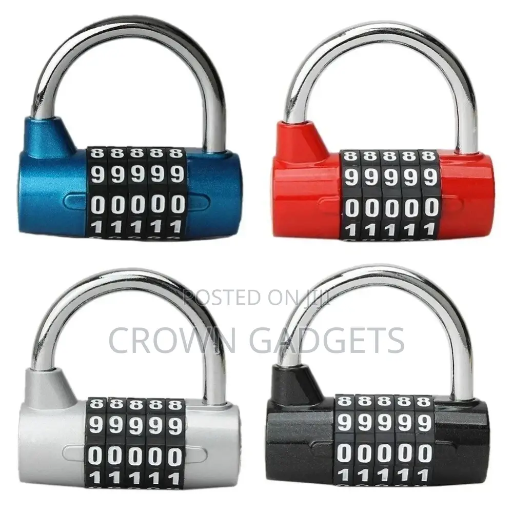 Combination Lock 5 Digit Combination Padlock
