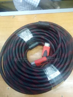HDMI Cable Round Type, Red 20M