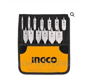 INGCO 13pcs Flat Wood Drill Bits Set - thumbnail 2