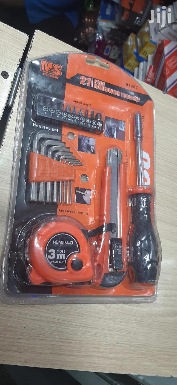 Tool Set & Fit - main view