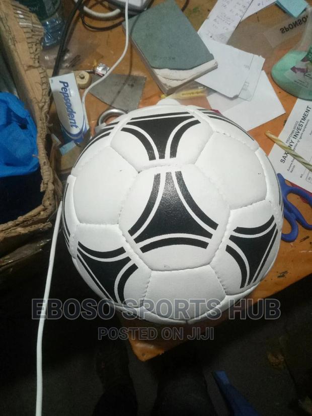 Original Leather Football. Hand Stitched