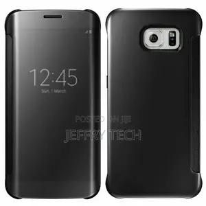 Samsung GALAXY S7 S8 S9 S9+ Mirror Flip Case Cover Wallet Wi