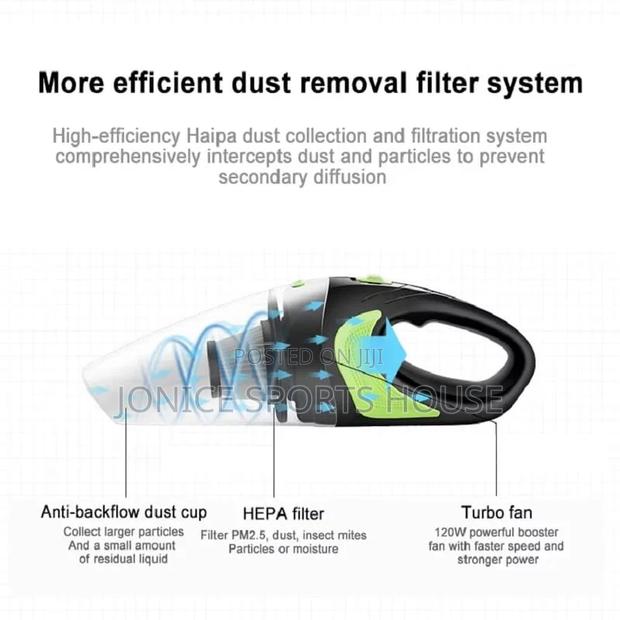 Portable Car Vacuum Cleaner - thumbnail 2