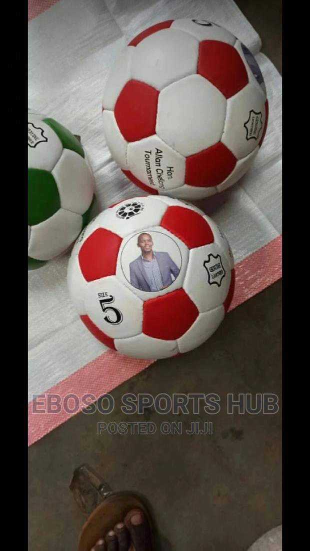 Local Leather Football Image Brande