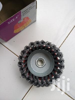 4" Hard Wire Grinder Cup Brush - thumbnail 2