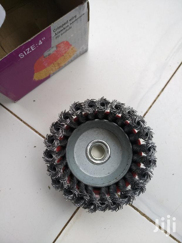 4" Hard Wire Grinder Cup Brush - main view