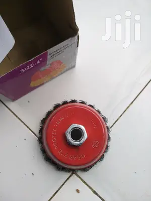 4" Hard Wire Grinder Cup Brush