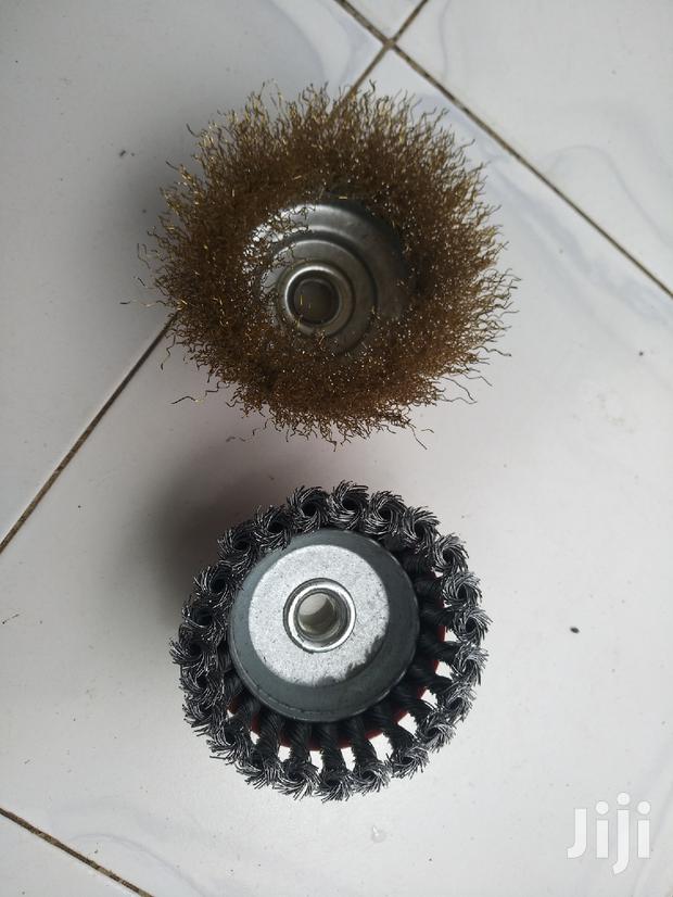 4" Hard Wire Grinder Cup Brush - thumbnail 3