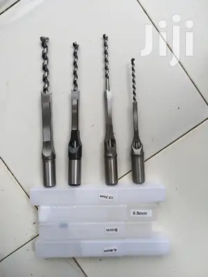 Square Hole Drill Mortising Chisel 6pcs