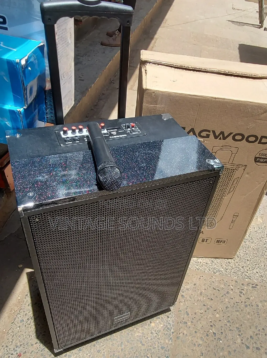 15 Inch Rechargeable Portable Powered Speakers