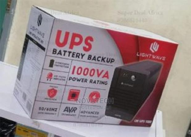 Lightwave 1000va / 1kva Ups