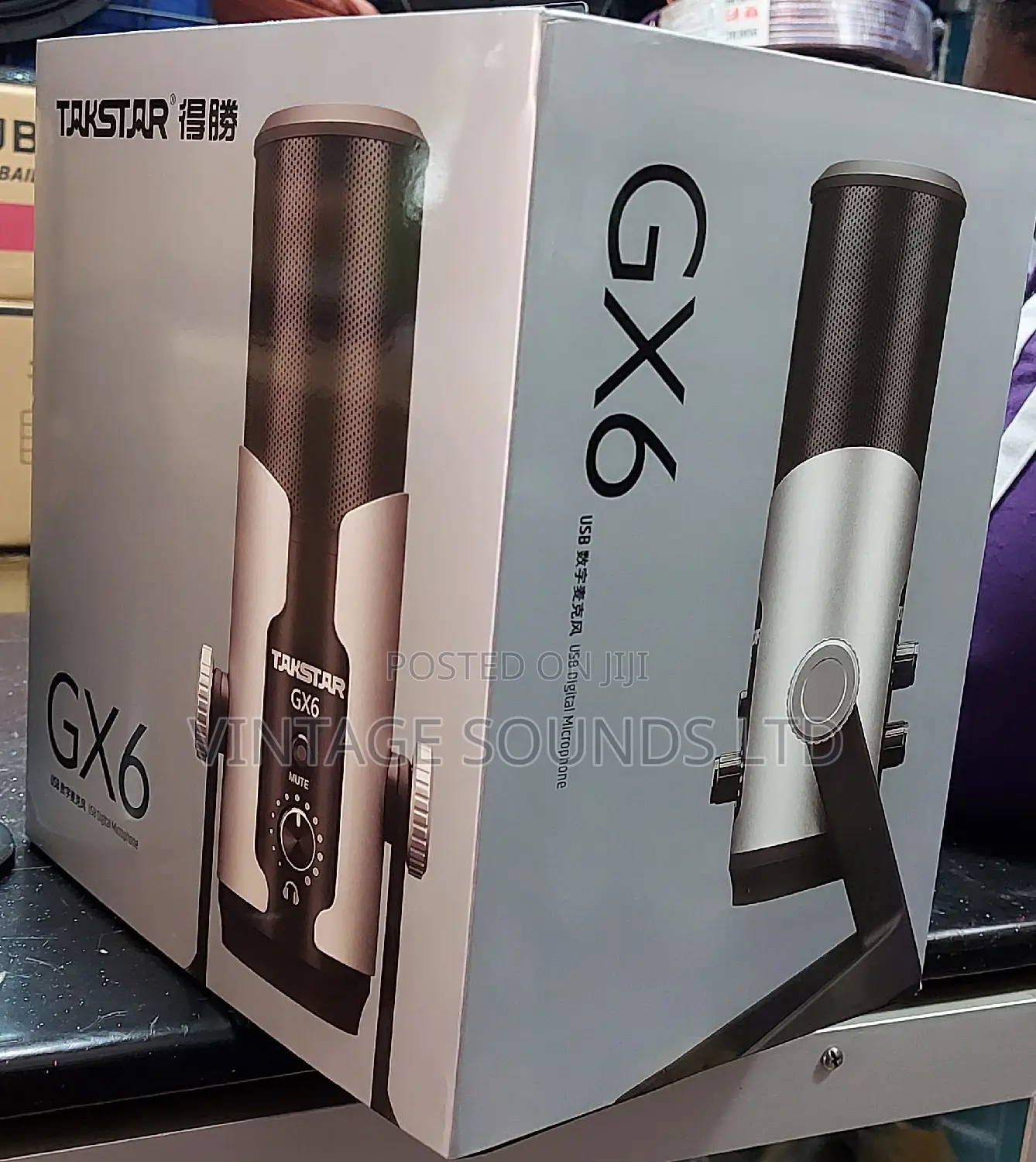 Takstar Gl6 Studio Usb Condenser Microphone