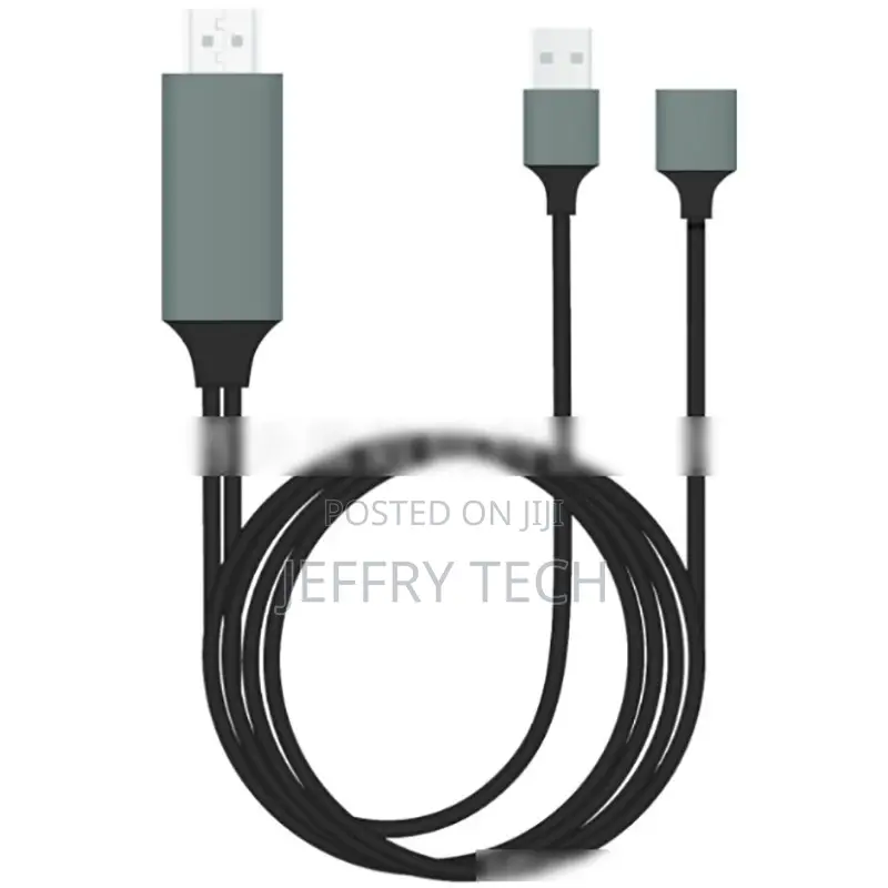 USB To HDMI Mirroring Cable Phone To HDTV Adapter For Ios/A
