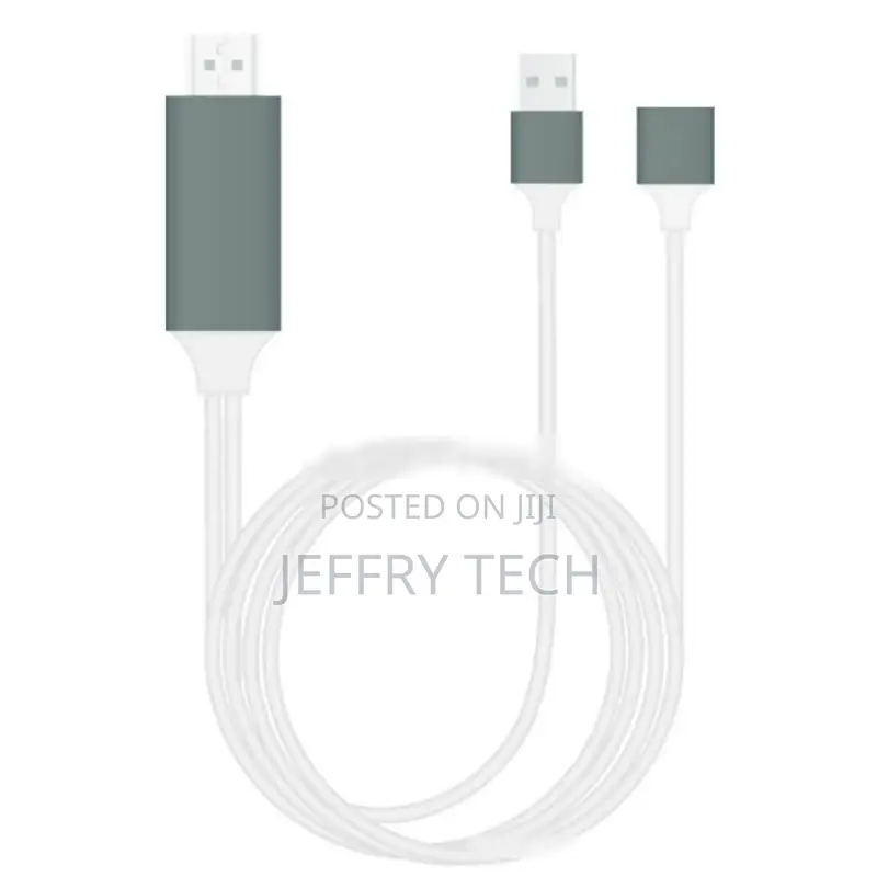USB To HDMI Mirroring Cable Phone To HDTV Adapter For Ios/A