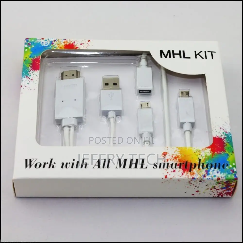 MHL KIT To HDMI Media Adapter Full 1080p Micro 5pin USB For