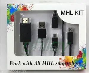 MHL KIT To HDMI Media Adapter Full 1080p Micro 5pin USB For