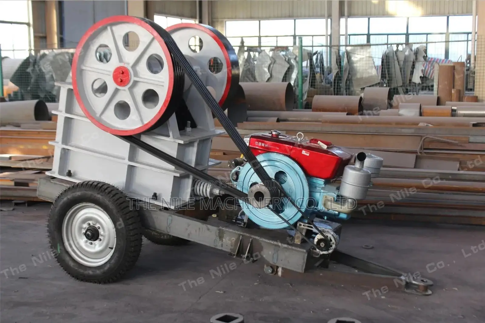 PE150*250 250*400 Diesel Jaw Crusher
