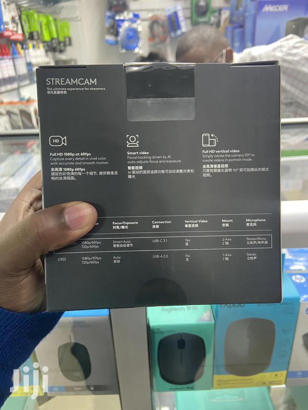 Logitech Streamcam Full HD 1080P Streaming Webcam - thumbnail 4