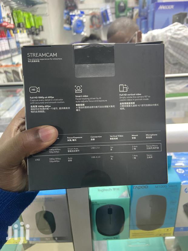 Logitech Streamcam Full HD 1080P Streaming Webcam - thumbnail 3