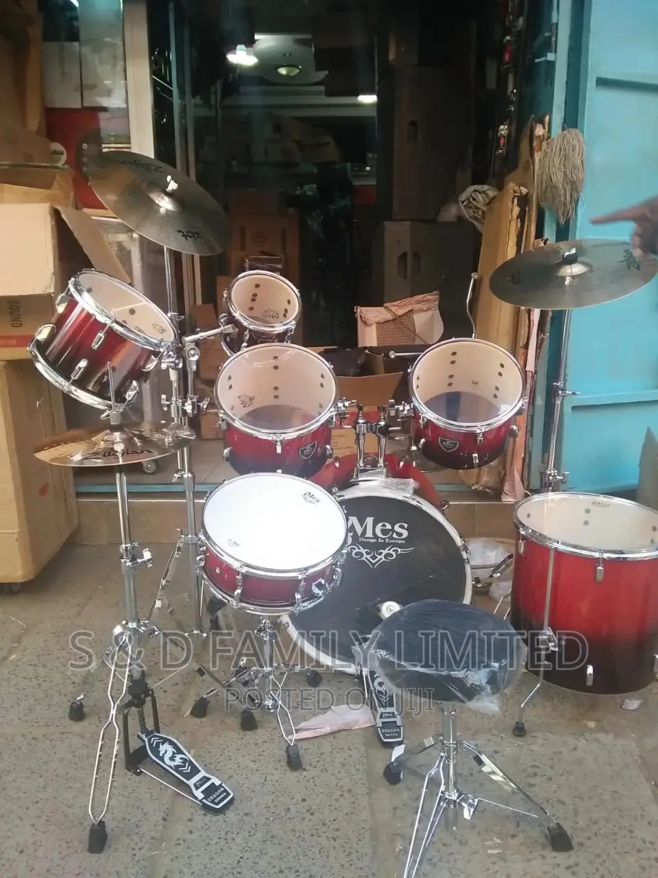 Mes 7 Piece Drumset Available