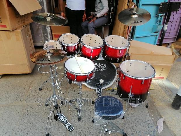 Mes 7 Piece Drumset Available - thumbnail 3