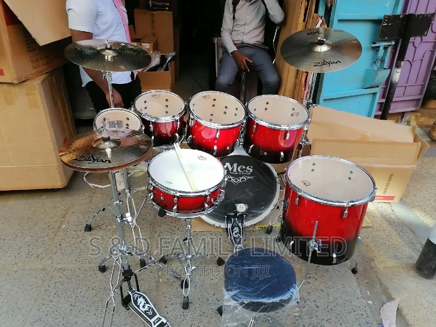 Mes 7 Piece Drumset Available