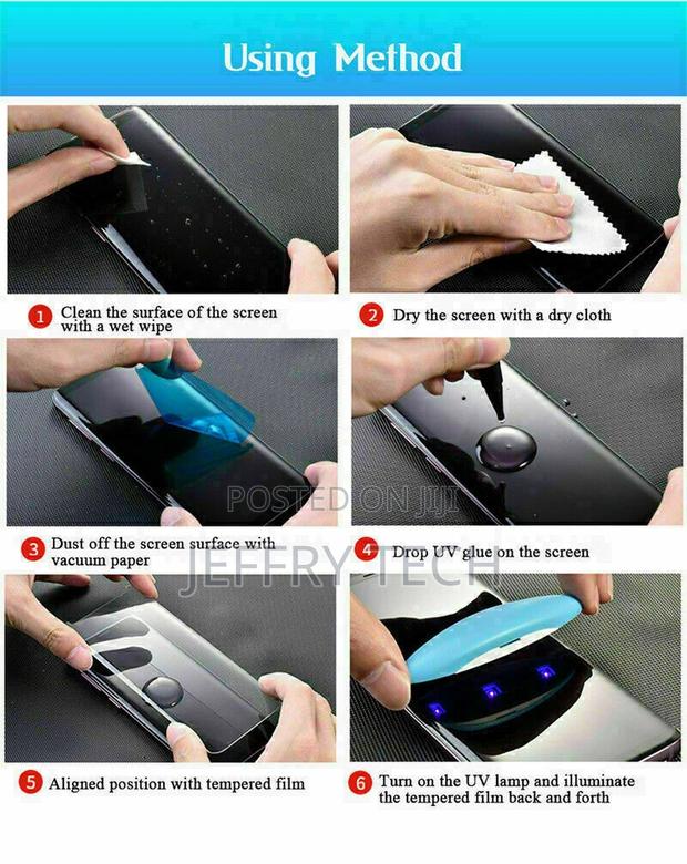 Samsung Galaxy S9 UV Tempered Glass Full Liquid Glue Screen - thumbnail 5