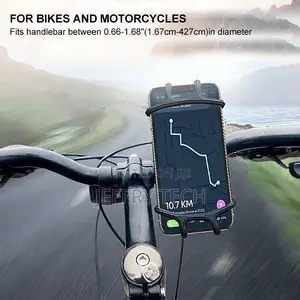 Bicycle Bike Mobile Phone Holder Bracket Mount For Handlebar