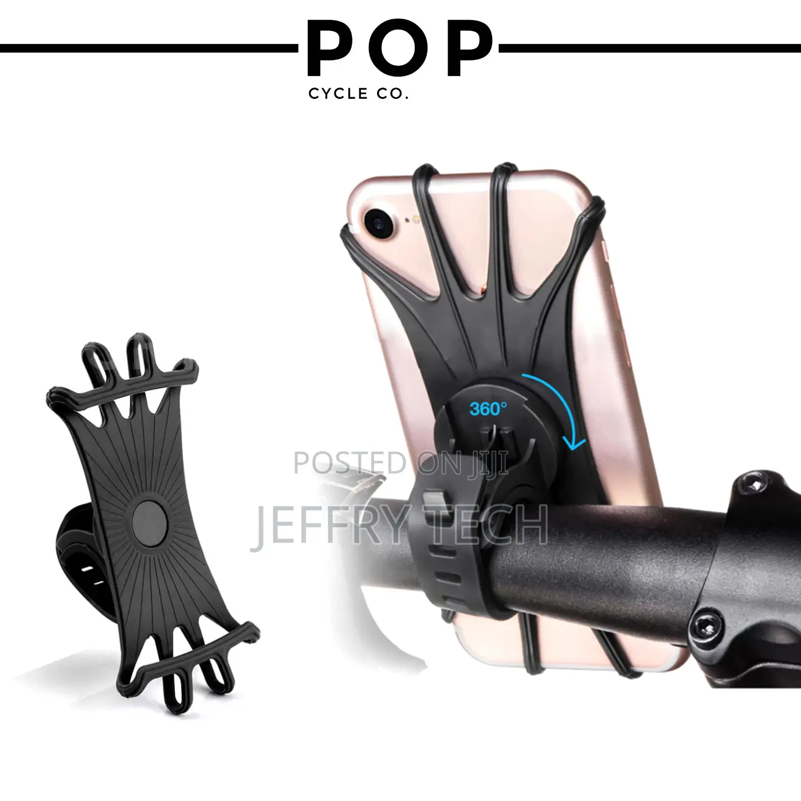 Bicycle Bike Mobile Phone Holder Bracket Mount For Handlebar