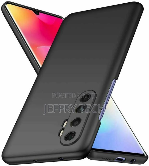 Xiaomi Mi Note 10 Lite Case Slim Hard Cover- Black Full G - thumbnail 2