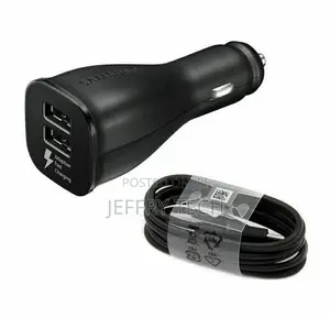 Fast Car Charger Adaptive Cable For Samsung Galaxy S8 S9 Pl