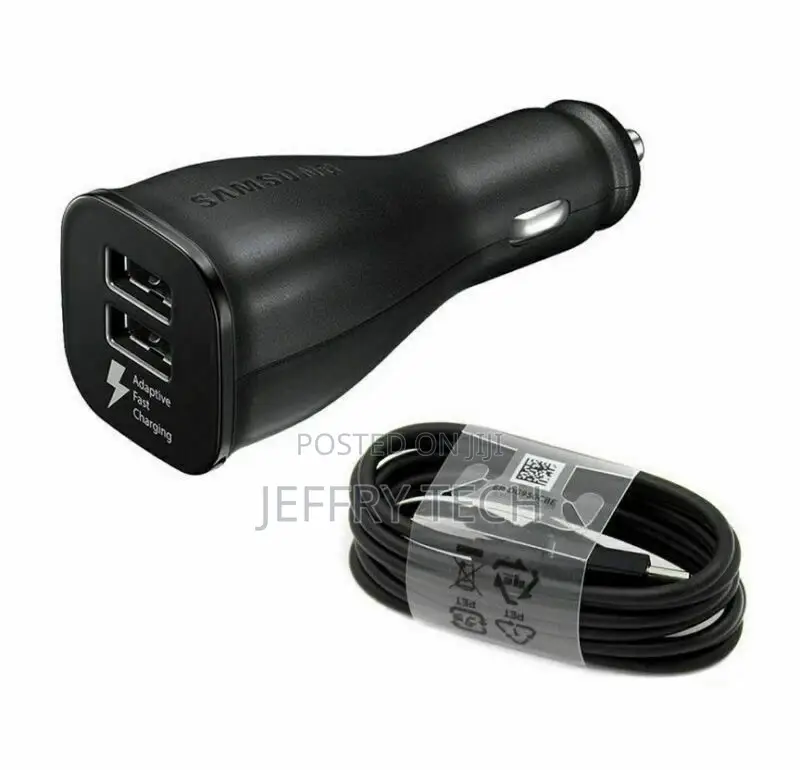 Fast Car Charger Adaptive Cable For Samsung Galaxy S8 S9 Pl
