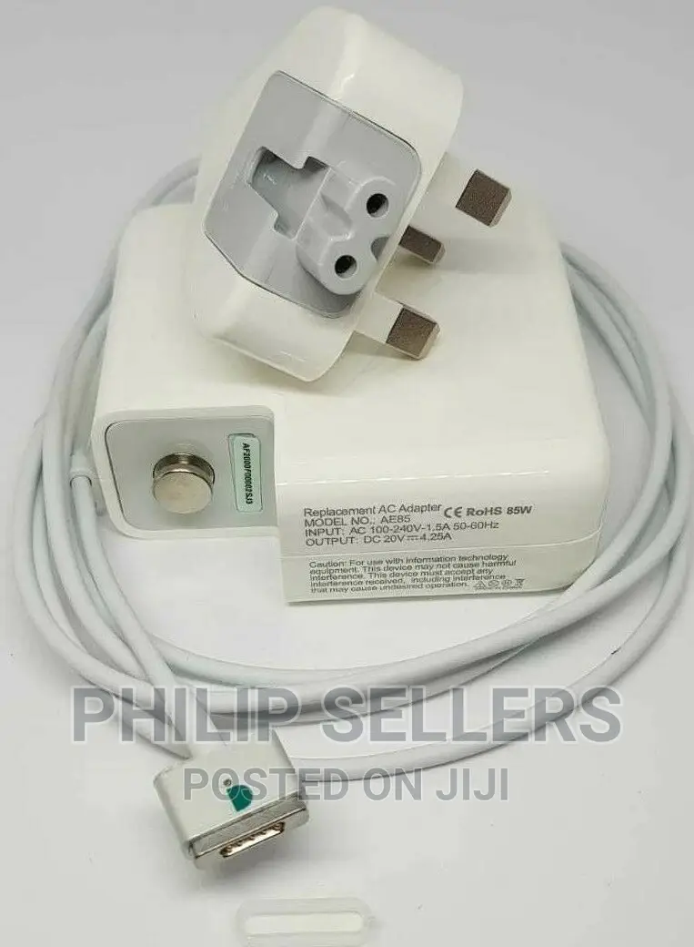 Power Adapter 85W Magsafe 2 Charger Apple Mac Book Retina A1