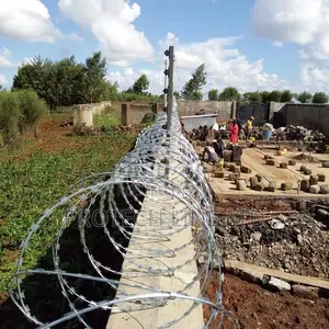 Electric Fence Razor Wire Installation in Kenya