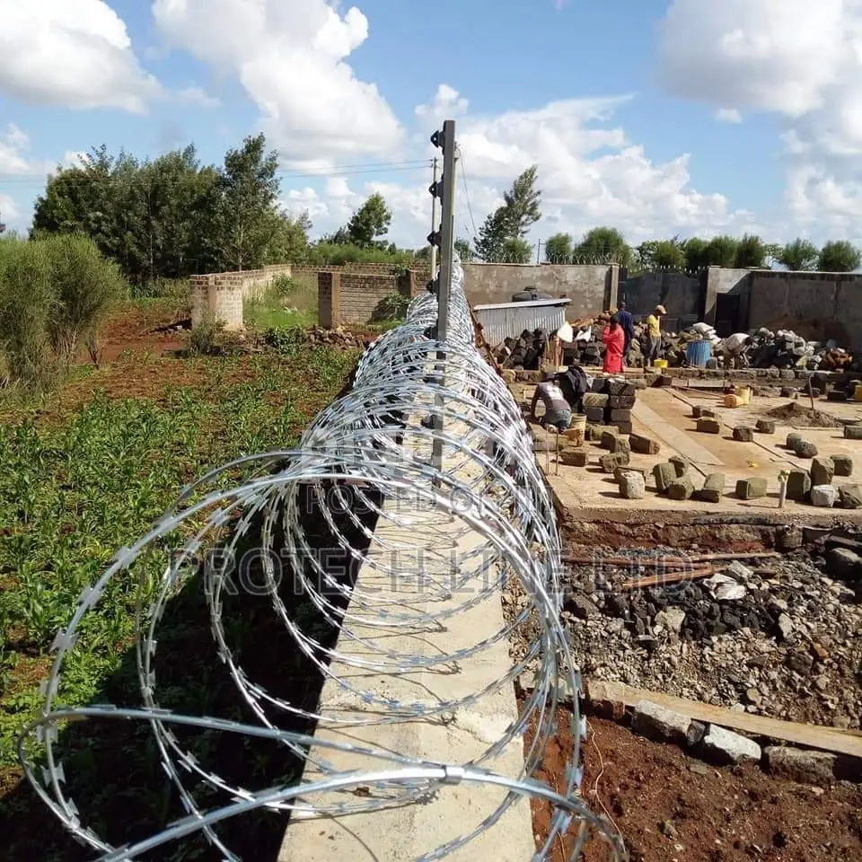 Electric Fence Razor Wire Installation in Kenya
