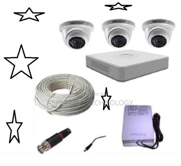 Hikvision 4 Camera CCTV 2 Dome 2 Bullet - main view