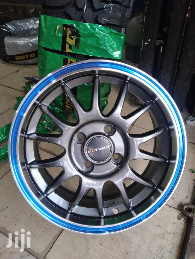 Very Smart and Strong Alloy Rims Size 14 Inch 4 Holes Set.